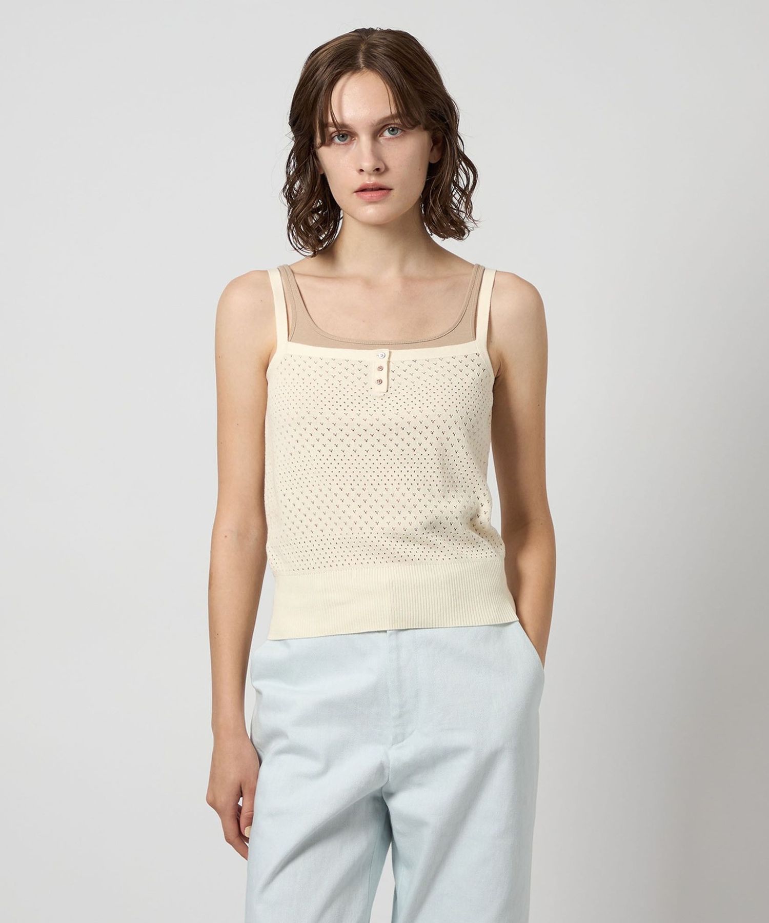 キャミソール 「Steven Alan」アイレット キャミソール Steven Alan＞アイレット キャミソール