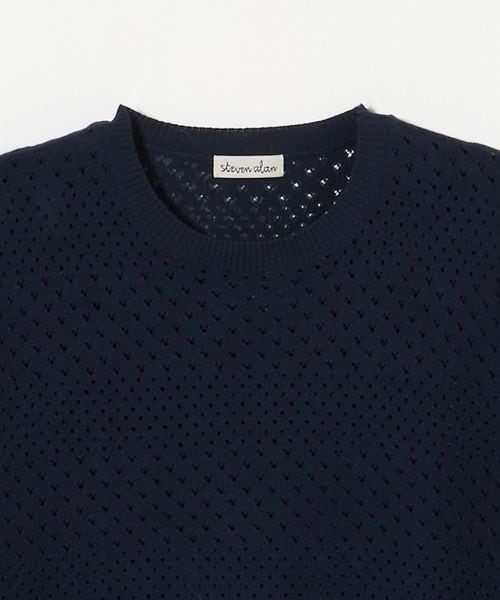 ＜Steven Alan＞アイレット ハーフスリーブ プルオーバー Steven Alan＞アイレット ハーフスリーブ プルオーバー