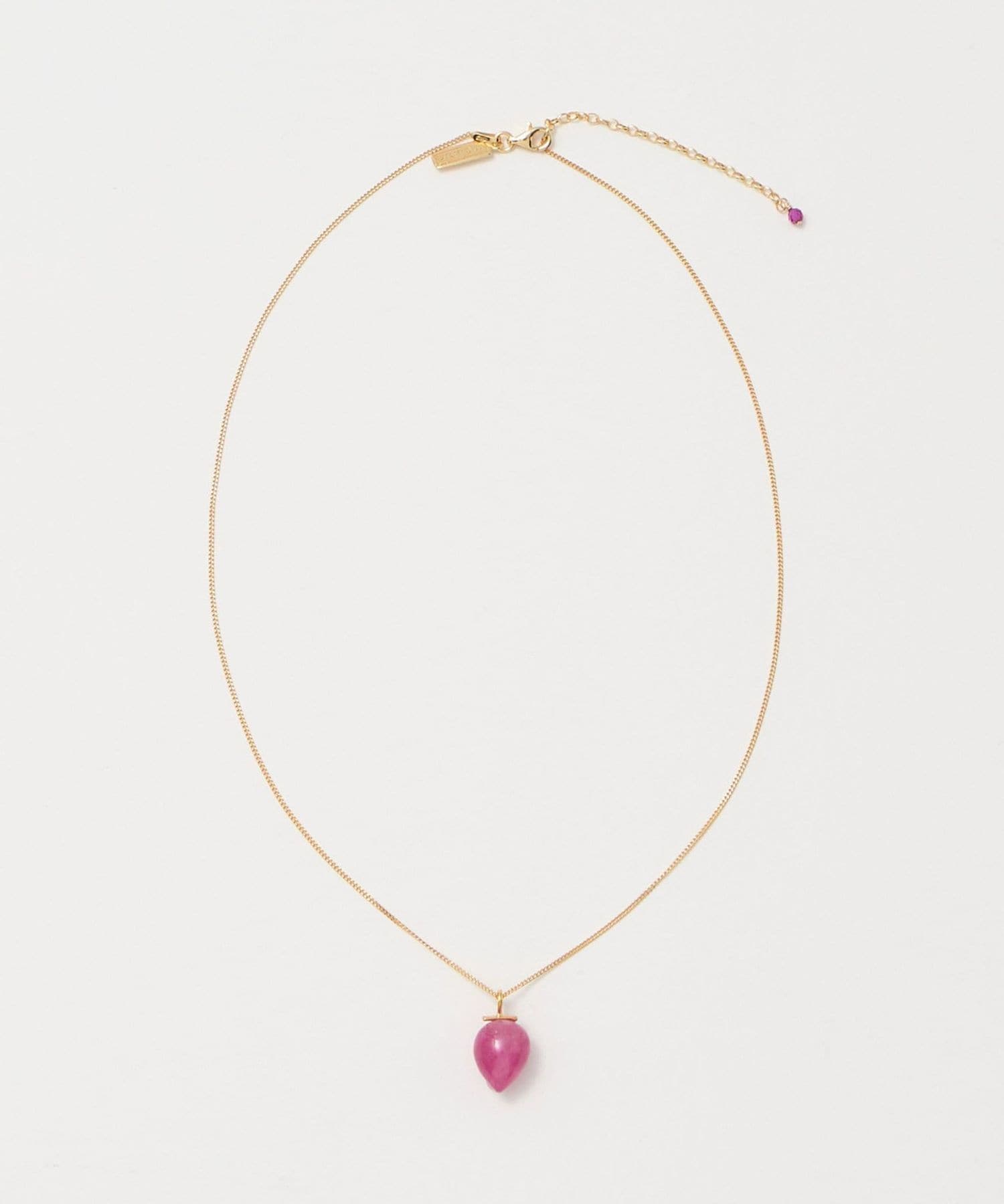 mounir＞PINK QUARTZ NECKLACE/ネックレス