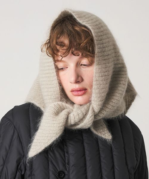 steven alan/＜Steven Alan＞モヘヤ ミックス トライアングル ストール/ストール / マフラー