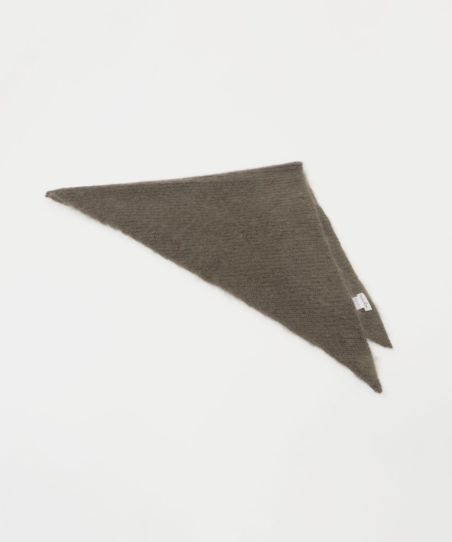 Steven Alan＞モヘヤ ミックス トライアングル ストール
