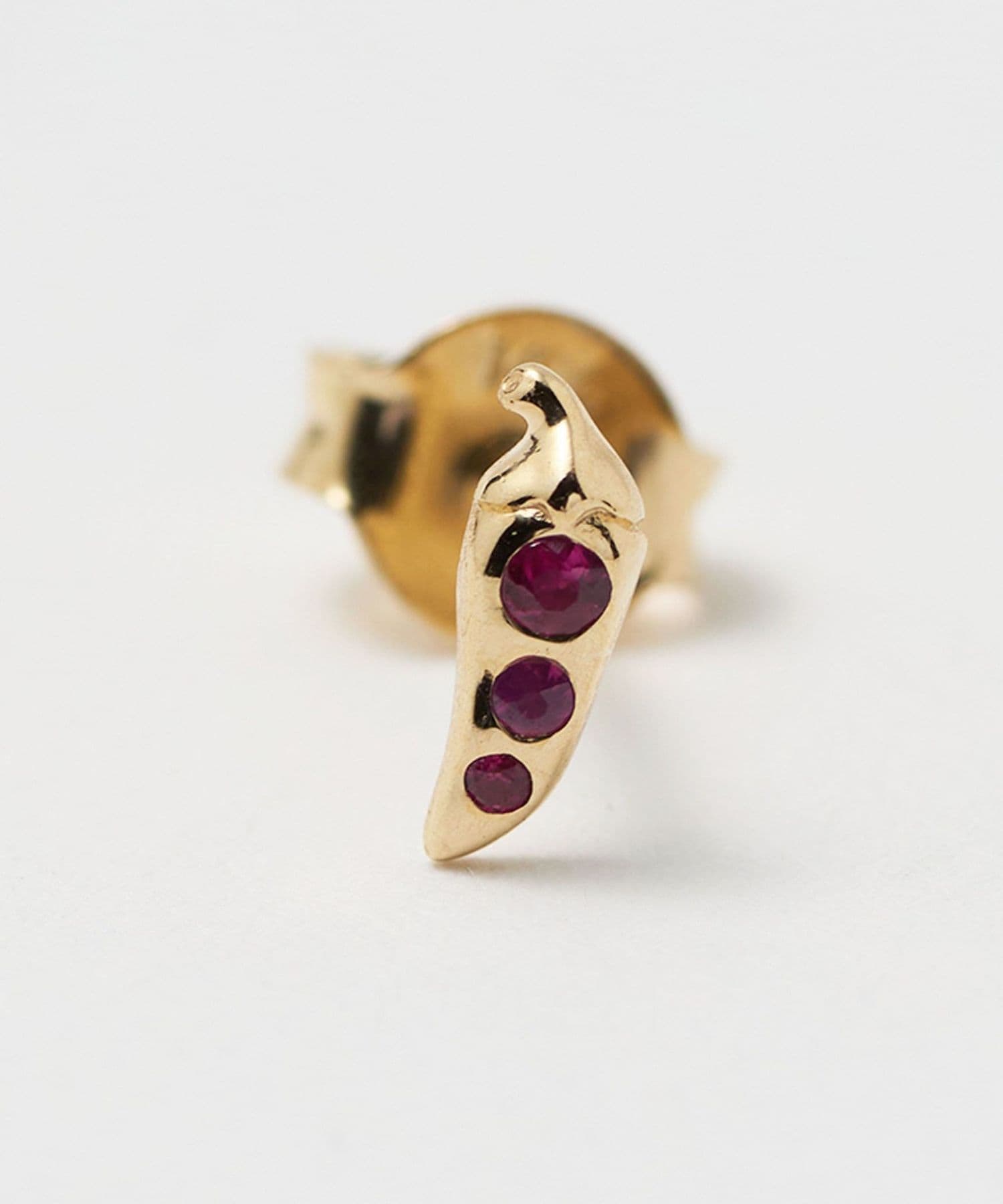 MISSOMA＞CHILI MOTIF STUD EARRING/シングルピアス
