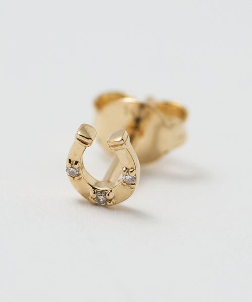 MISSOMA＞HORSESHOE SHAPE STUD EARRING/シングルピアス