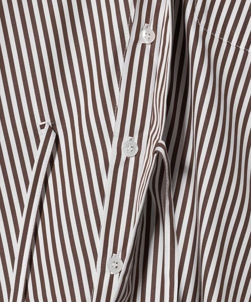 【未使用級】 TTT MSW KIMONO STRIPE SHIRT ストライプ MA/RE'＞KIMONO SHIRT STRIPE/シャツ
