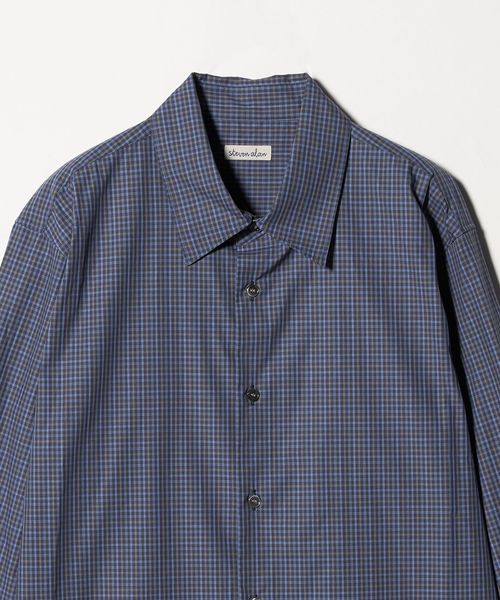 Steven Alan＞コットン チェック シャツ