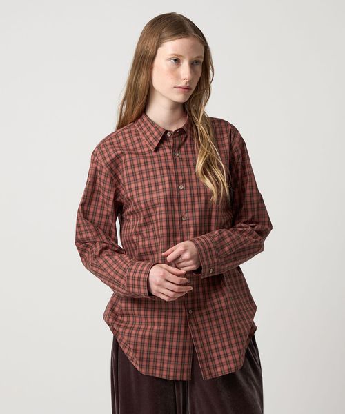 Steven Alan＞コットン チェック シャツ