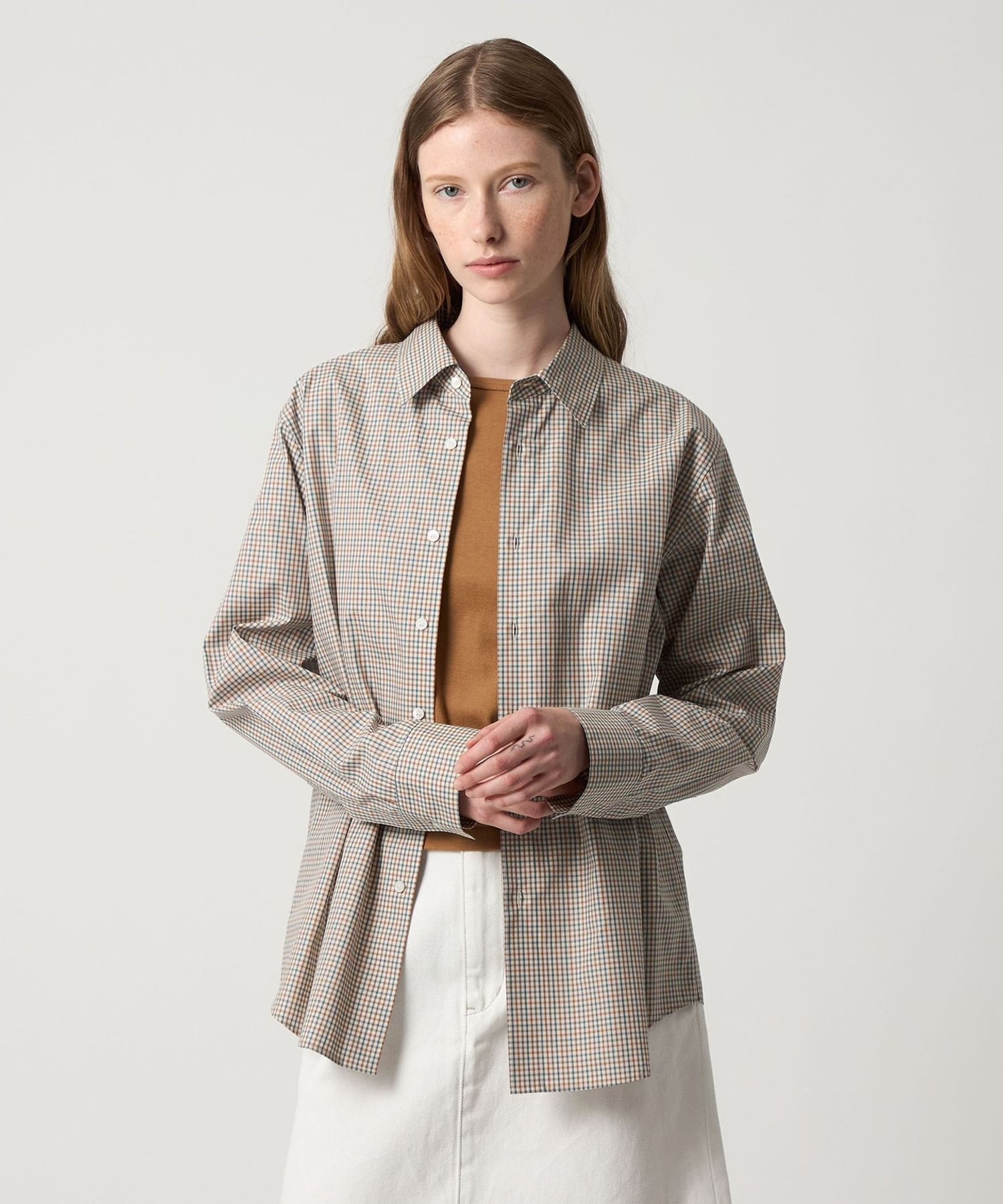 Steven Alan＞コットン チェック シャツ