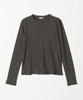 steven alan/＜Steven Alan＞ラメ ジャージー ロングスリーブ プルオーバー/Tシャツ / カットソー