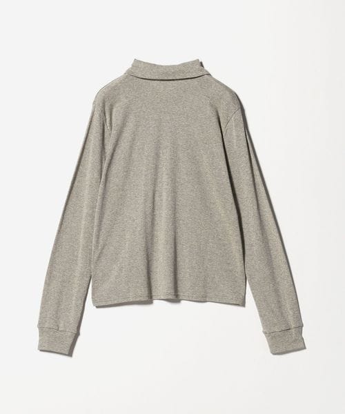 stevenalan ポロカットソー Steven Alan＞ラメ ジャージー ポロカットソー