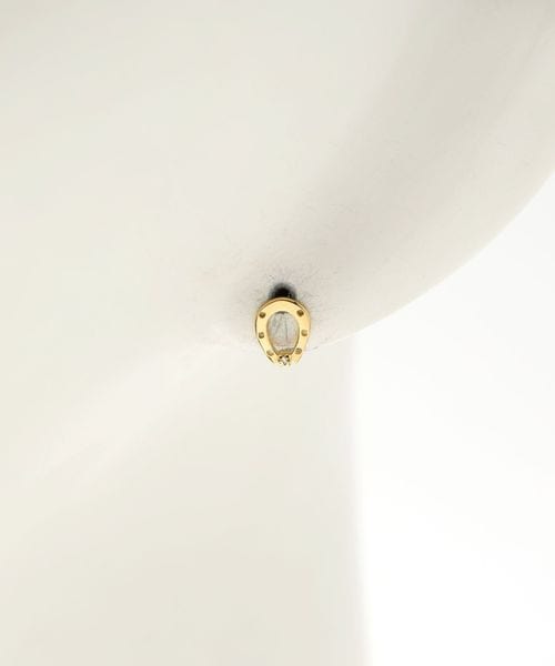 ALIITA＞MINI HORSESHOE EARRING/シングルピアス