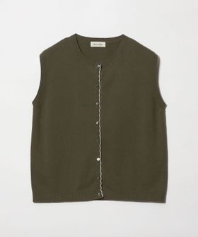 steven alan/＜Steven Alan＞コットン カシミヤ ラッフル ニットベスト/ベスト