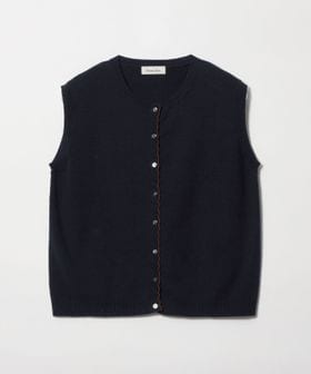 steven alan/＜Steven Alan＞コットン カシミヤ ラッフル ニットベスト/ベスト
