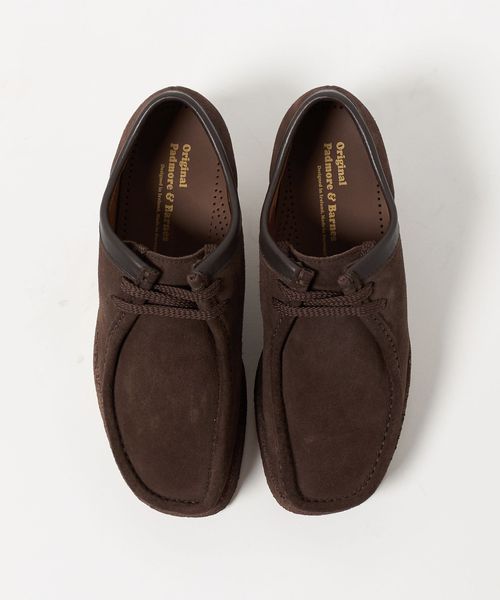 【Padmore & Barnes】新品 Steven Alan 別注ワラビー黒 元祖クラークス！？希少パドモアアンドバーンズ | ANATOMICA