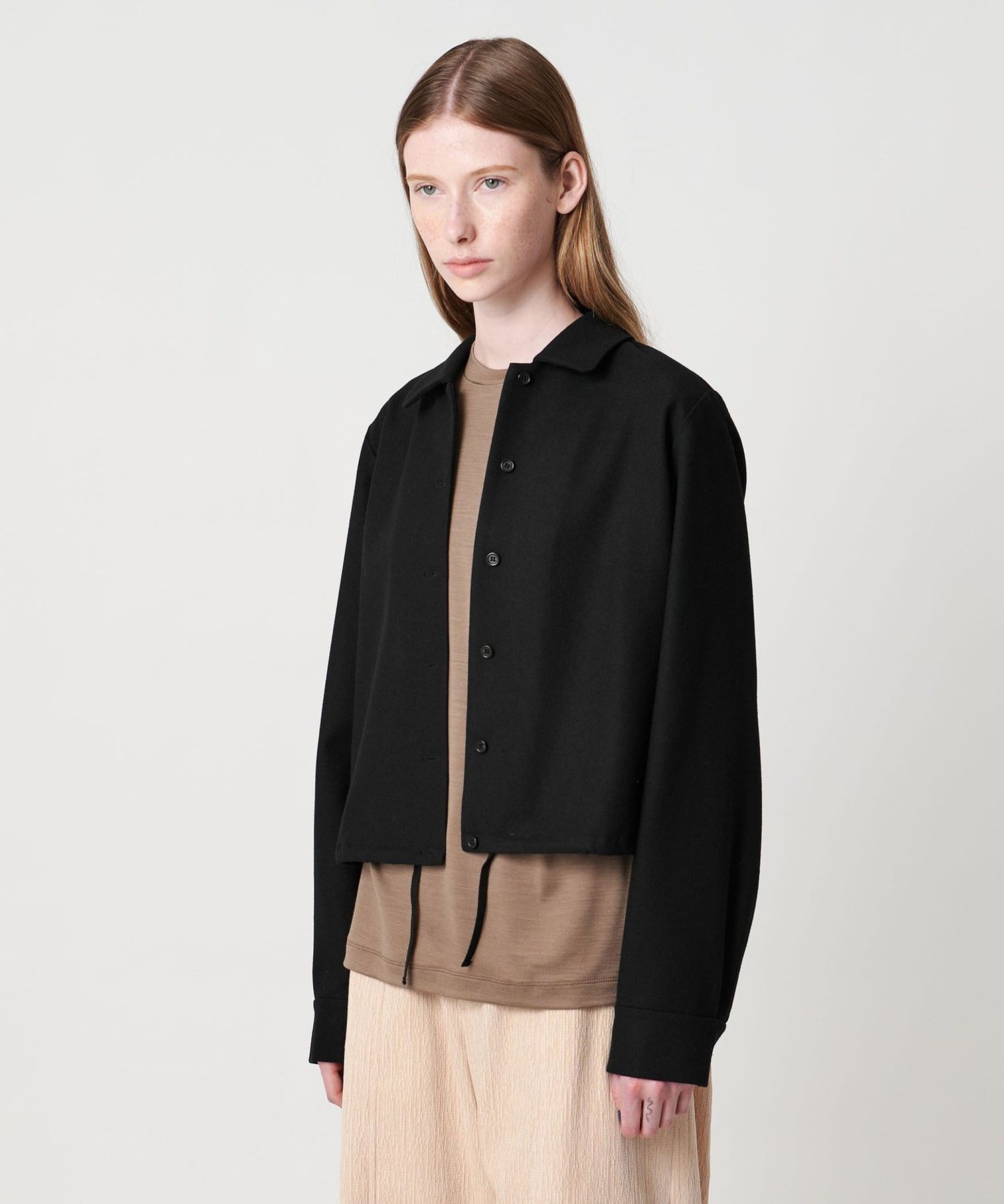 Steven Alan＞ドローストリング シャツ