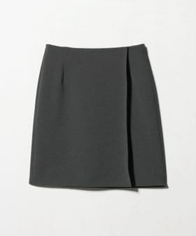 steven alan/＜Steven Alan＞ダブルクロス ラップスカート/ひざ丈