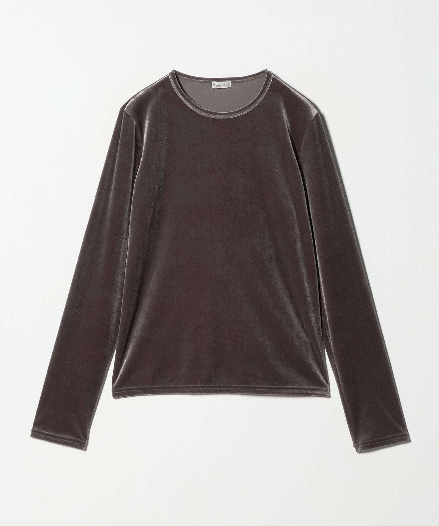Steven Alan＞ベロア ロングスリーブ プルオーバー
