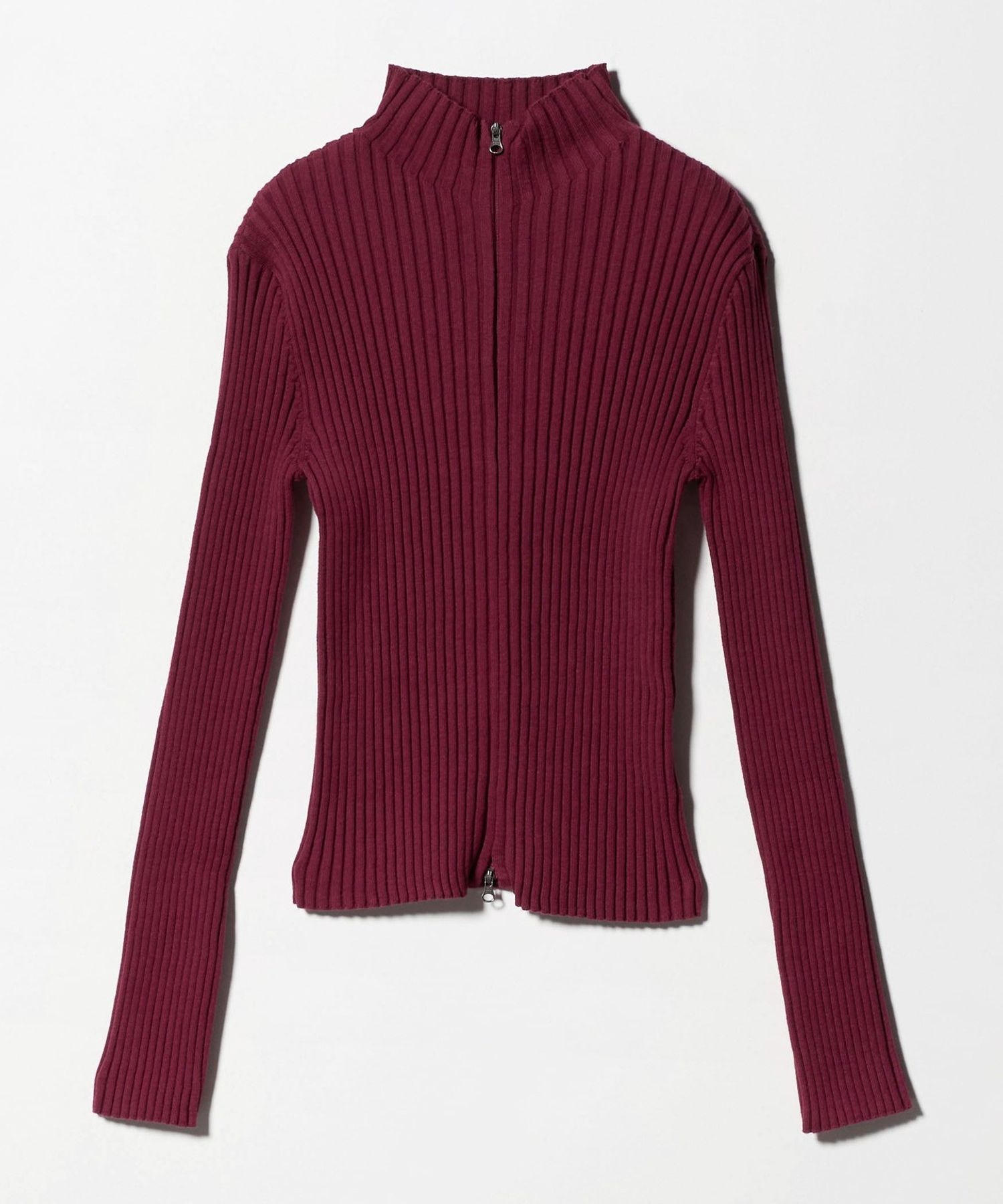 Amomento カーディガン AMOMENTO＞ROUND NECK CROP CARDIGAN/カーディガン