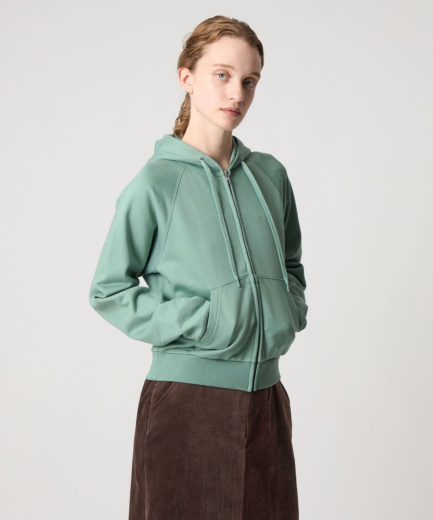 Steven Alan＞コンパクト スウェット パーカー