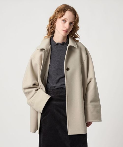 ※美品ウールショートコート　ユナイテッドアローズ Steven Alan＞ウール ショート コート
