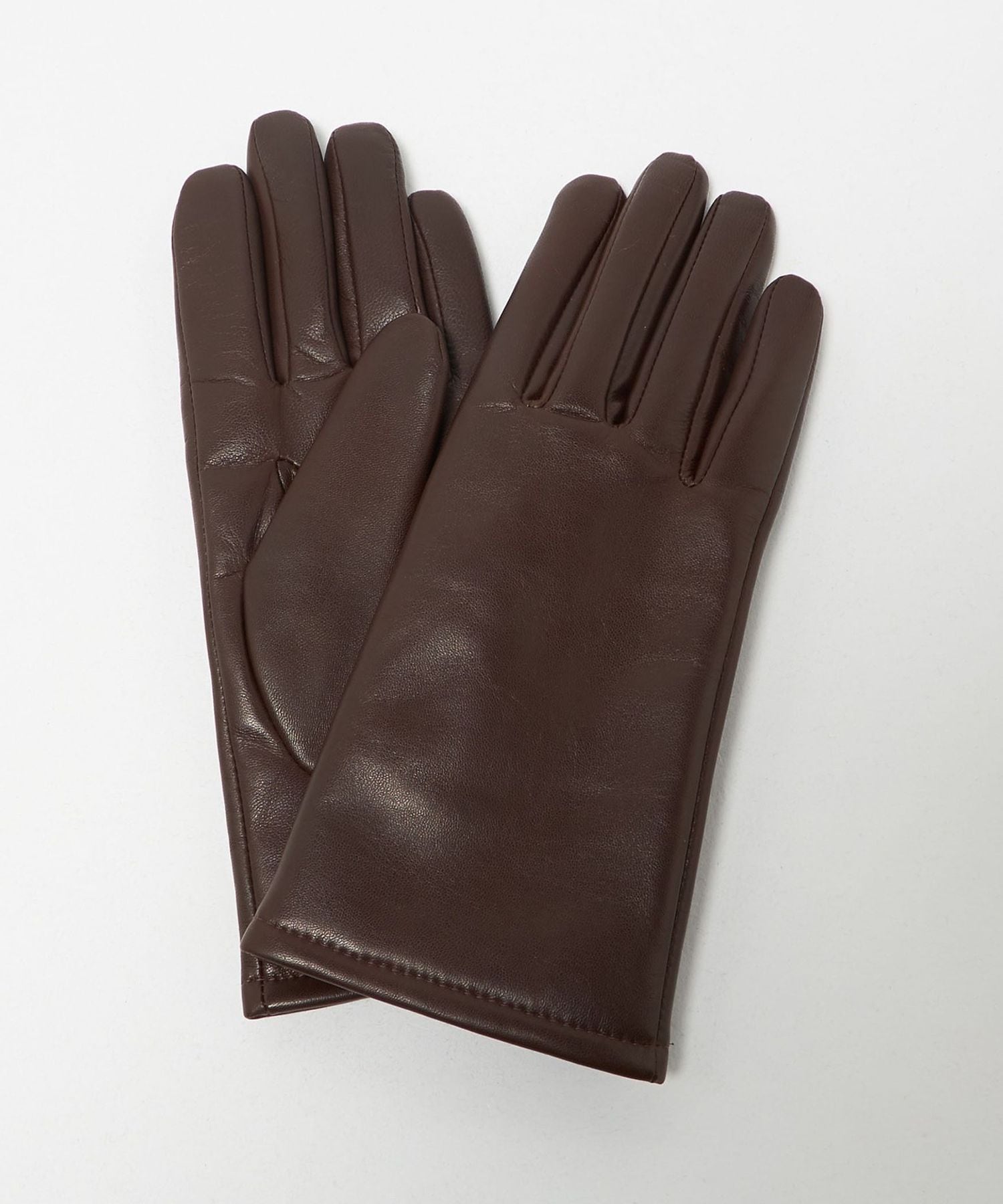 Steven Alan＞レザー カシミヤライニング グローブ