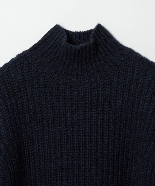 Steven Alan＞メランジ ウール タートルネック ニット