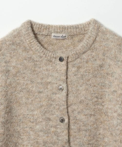 Steven Alan＞ショート ニット カーディガン