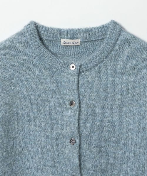 スティーブアラン カーディガン ニット Steven Alan>ショート ニット カーディガン