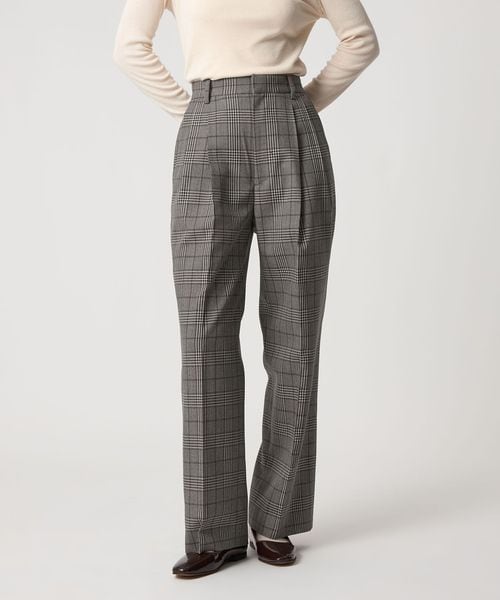 steven alan/＜Steven Alan＞メランジ タック ワイド パンツ/スラックス