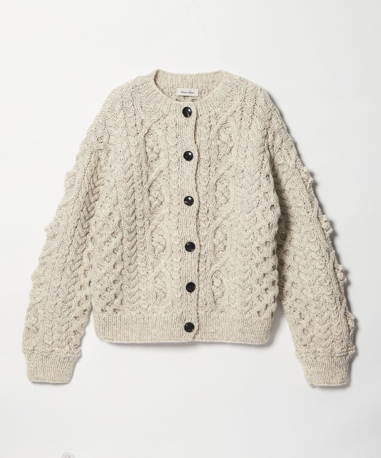 S*B様 ユナイテッドアローズ ケーブルニットカーディガン XL ブラウン S*B様 ユナイテッドアローズ ケーブルニットカーディガン XL