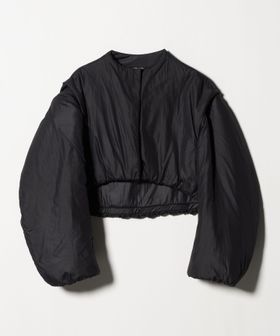AMOMENTO/＜AMOMENTO＞PADDED NYLON CROP JUMPER/ブルゾン/中綿 / キルティングジャケット