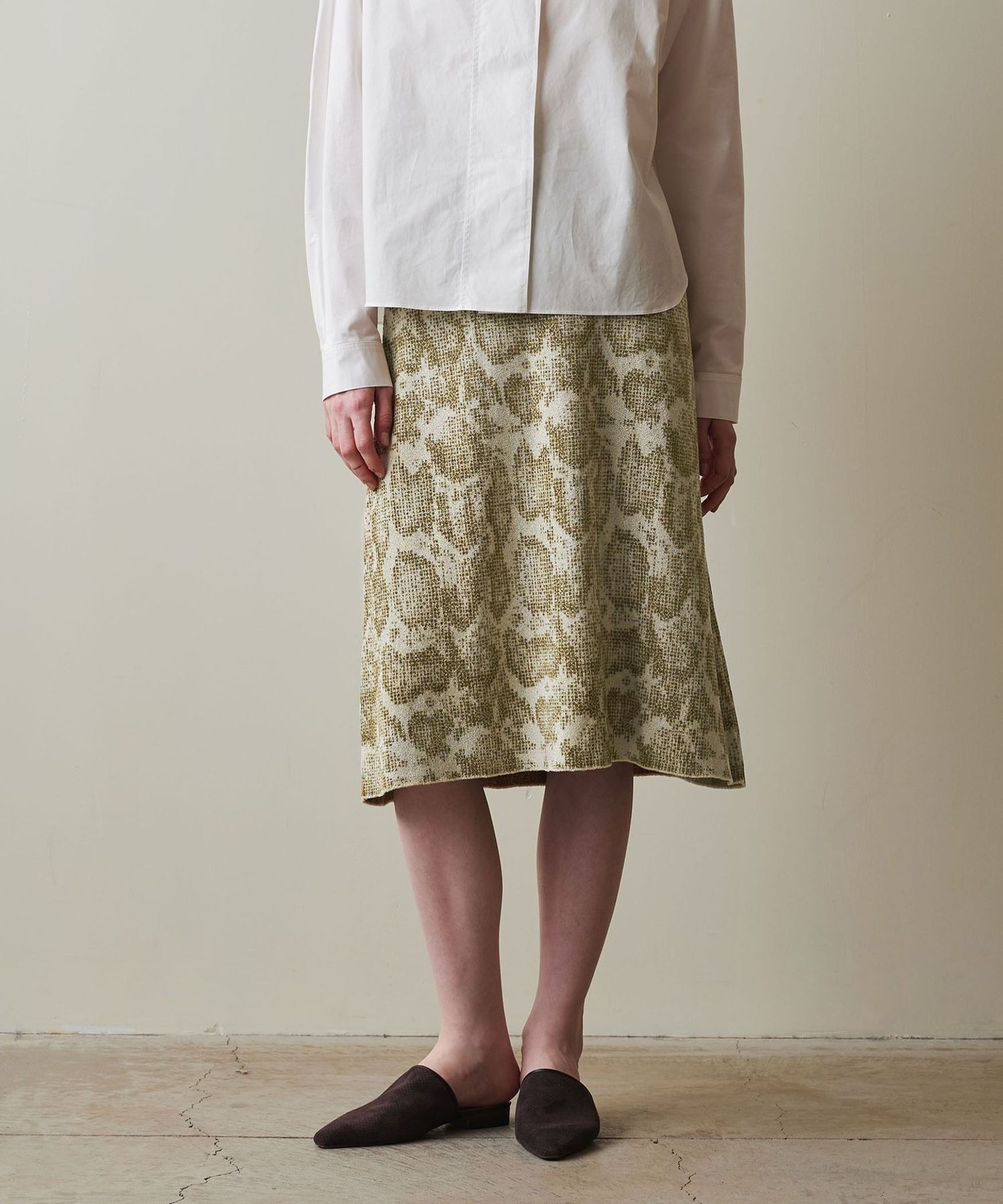 Rachel Comey ウール 膝丈スカート ピンク S