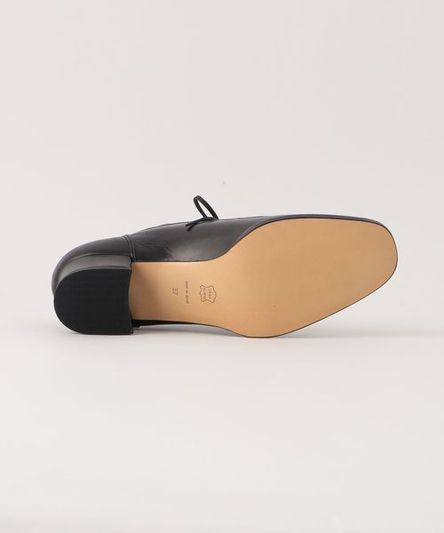 SALE★11/24迄★Steven Alan レザースクエアトゥヒールパンプス SALE☆11/24迄☆Steven Alan レザースクエアトゥヒールパンプス - 靴