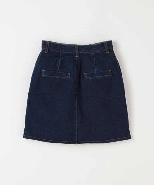 Steven Alan 12oz ブラックデニム ミニスカート Steven Alan（スティーブンアラン）の「＜Steven Alan＞12OZ