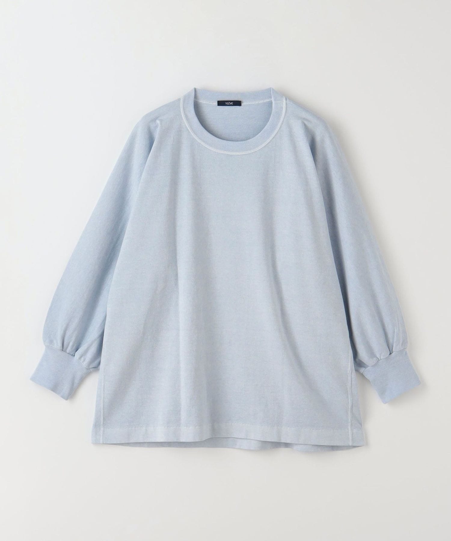 YLEVE＞PIGMENT DYE PUIOVER/カットソー