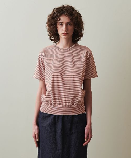HO　BATONER × STEVEN ALAN BATONER × Steven Alan＞ KASURI SIGNATURE CREW NECK KNIT/ニット