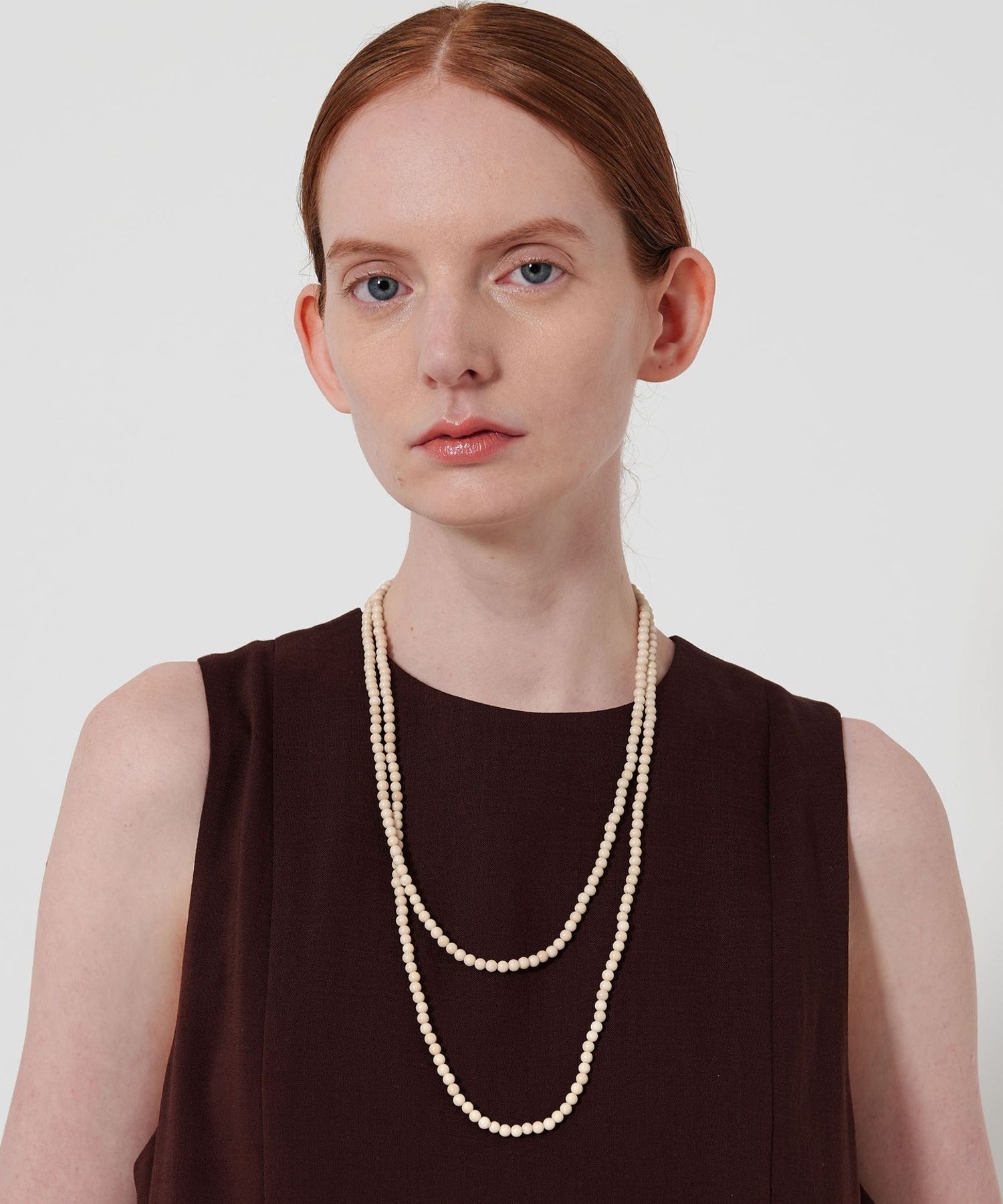 ANNIKA INEZ＞BEADED LONG NECKLACE/ネックレス