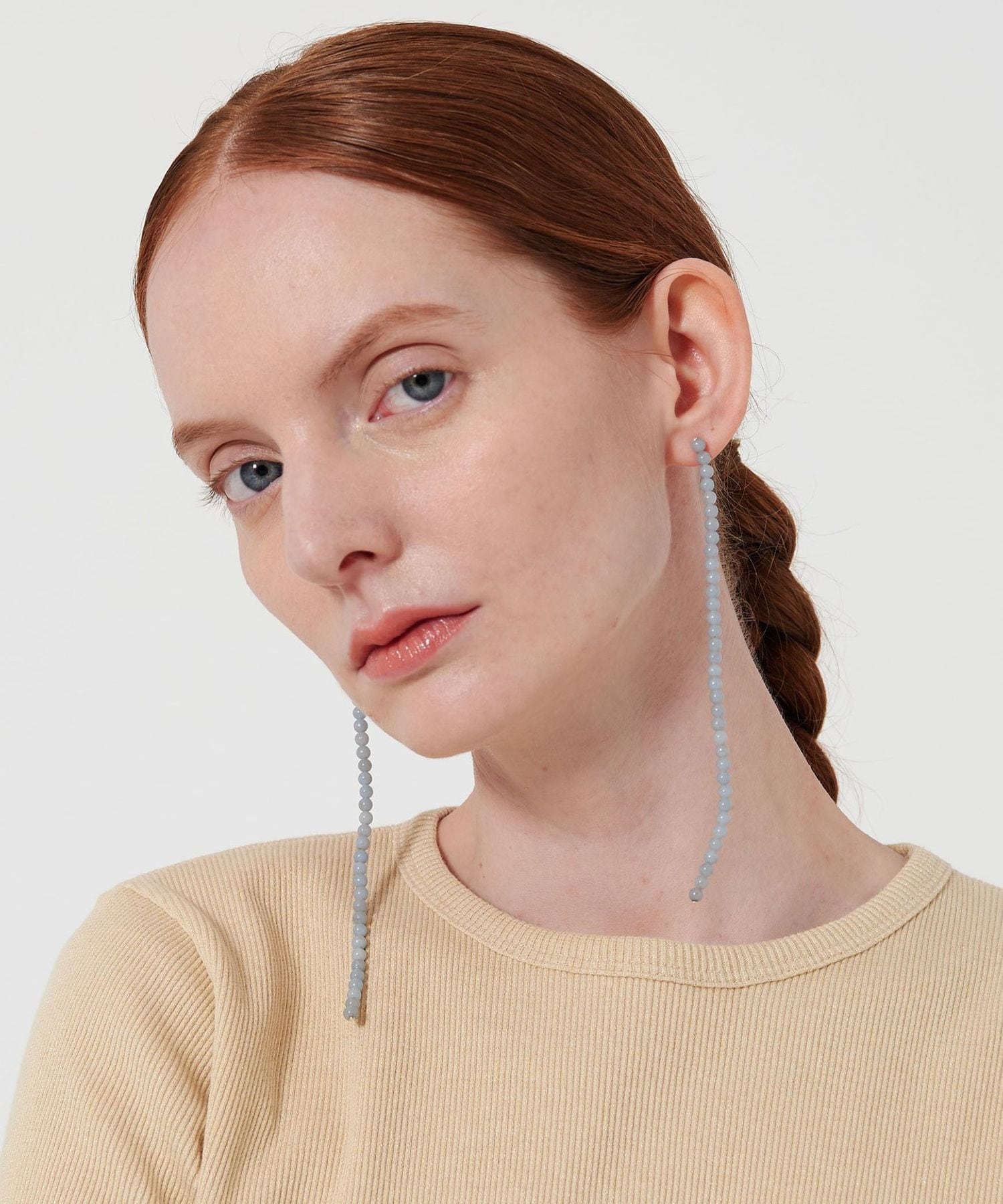 ANNIKA INEZ＞BEADED EARRINGS/ピアス