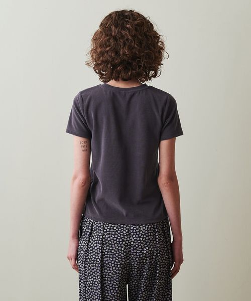 ＜Steven Alan＞パイル Tシャツ ホワイト STEVEN ALAN tシャツ 「Steven Alan」パイル ショートスリーブ T