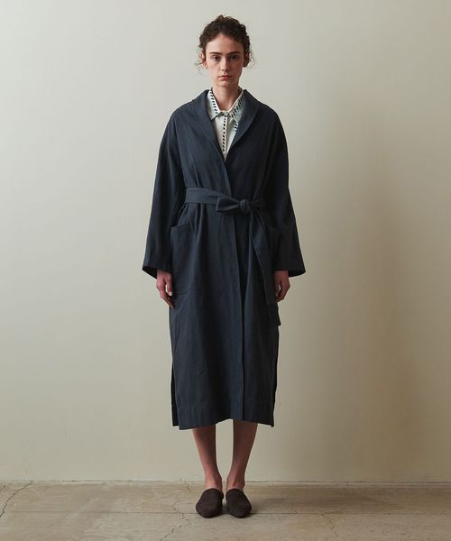 cioran l'inconnu PARIS Overcoat コート cioran l'inconnu PARIS Overcoat コート コート | OVERCOAT