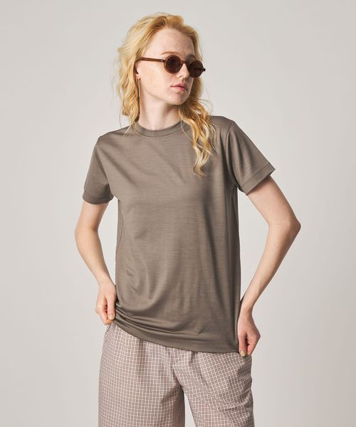 steven alan/＜Steven Alan＞ウールジャージー ショートスリーブ Tシャツ/Tシャツ / カットソー
