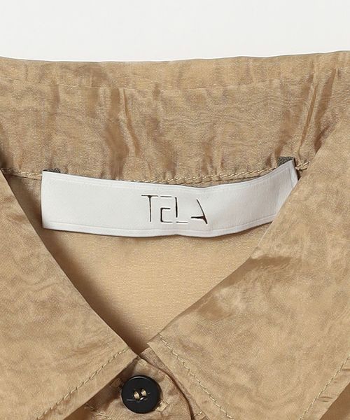 ブラウス シャツ 「TELA」THELMA SHIRT/シャツ レディース TELA＞THELMA SHIRT/シャツ