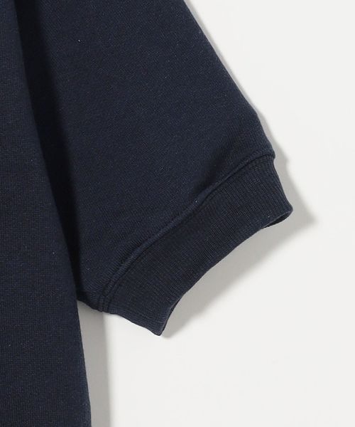 Steven Alan ハーフジップ スウェット ネイビー　L Steven Alan＞スウェット ハーフスリーブ プルオーバー