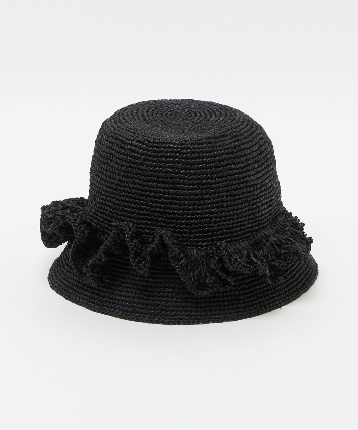 MAISON N.H PARIS ハット MAISON NH PARIS ラフィア バケットハット