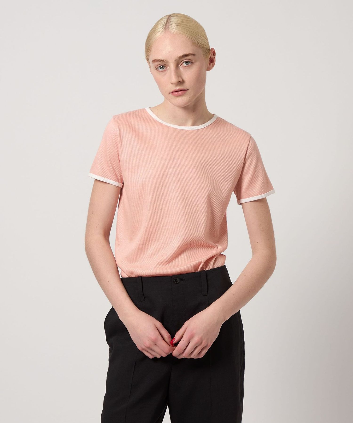 <Steven Alan>リンガー Tシャツ Steven Alan>リンガー Tシャツ