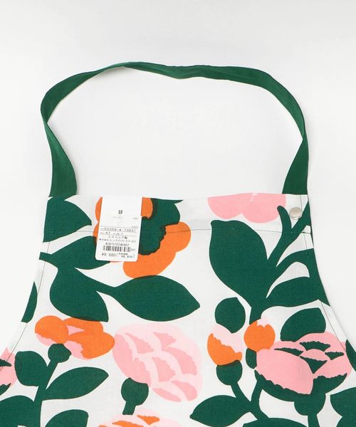 マリメッコ 2025年　新作　Pieni Green Green エプロン marimekko マリメッコ Pieni Green Green エプロン: 通常