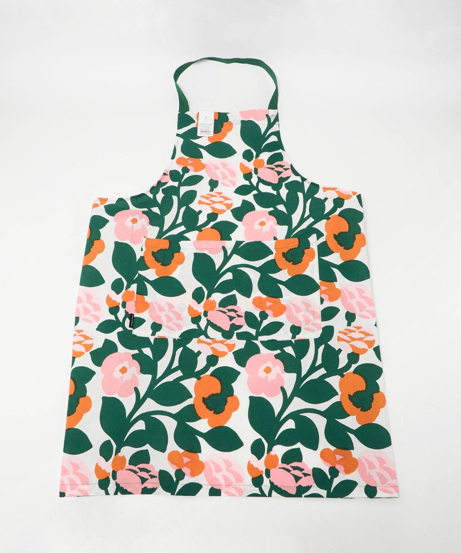 マリメッコ 2025年　新作　Pieni Green Green エプロン marimekko＞PIENI GREEN GREEN APRON/エプロン