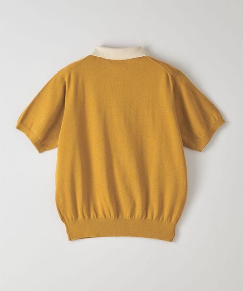スティーブンアラン　stevenalan バイカラーポロカラーニット Steven Alan＞バイカラー ポロカラーニット