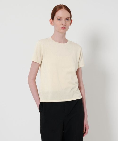 Steven Alan＞コットン ショートスリーブ ニット