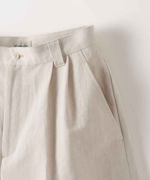 Steven Alan＞コットン アサ ハーフパンツ