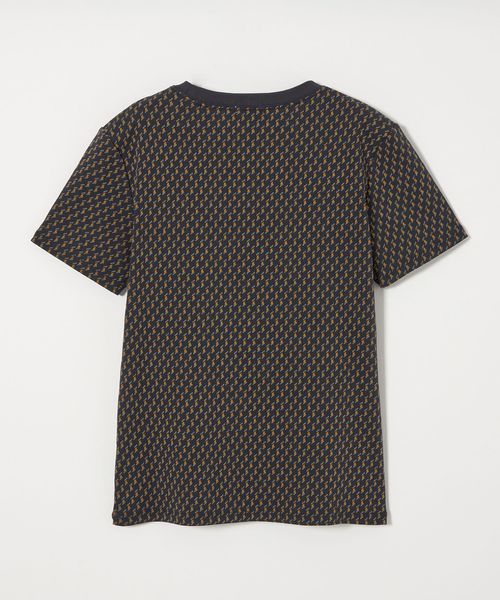 スティーブンアラン Steven Alan プリントシャツ 白 Mサイズ Steven Alan＞ ジャズ プリント レギュラーカラー ショート